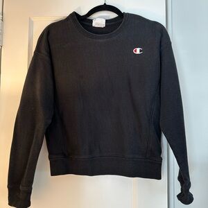 Columbia Reverse Weave Women’s Sweatshirt Black Size Small